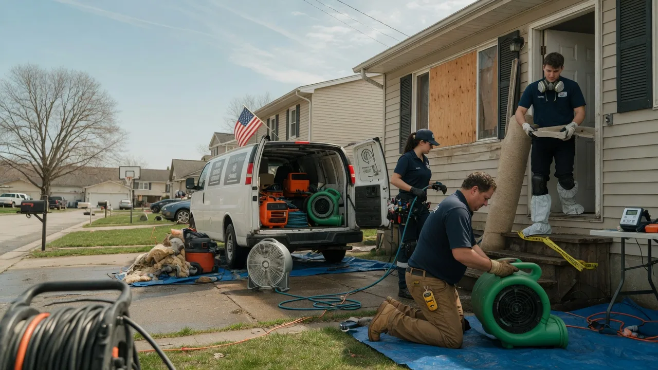 Water Damage Restoration in Barling, AR near me